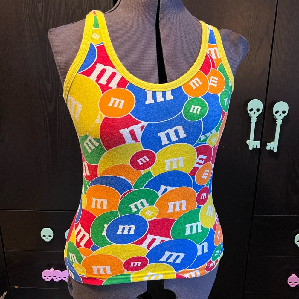 💀 Colorful M&M's Women's Tank Top